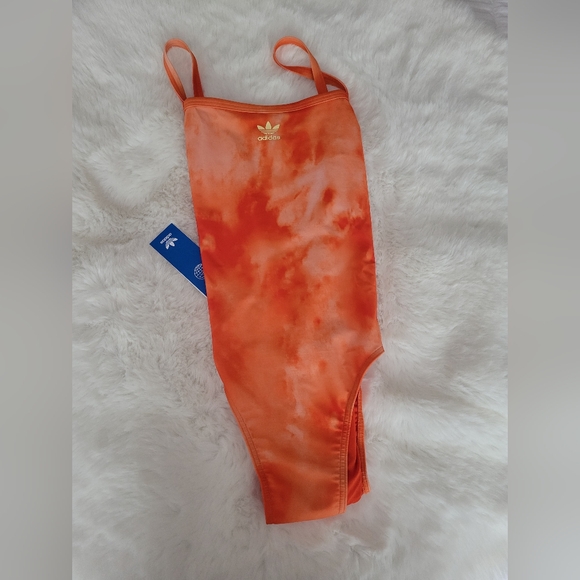 🐡ADIDAS BRAND NEW ONE PIECE SWIMSUIT SIZE 12 - Picture 4 of 5